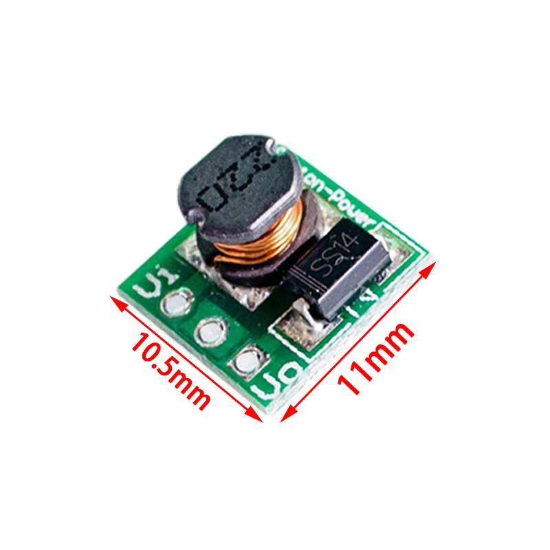 5 шт. Φ 0 9-3 3 В до 9 ма-5 в Mini Step Up Boost Power Module DC to для Arduino DC-DC | Электронные компоненты и