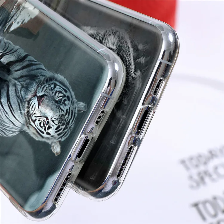 

Case for Huawei P40 Lite E P30 Pro P20 Honor 10 8X 9X 8A 10i 20i 9A Mate 20 10 Lite Y9 Y7 Y6 Soft Silicon Lovely Animal Cover