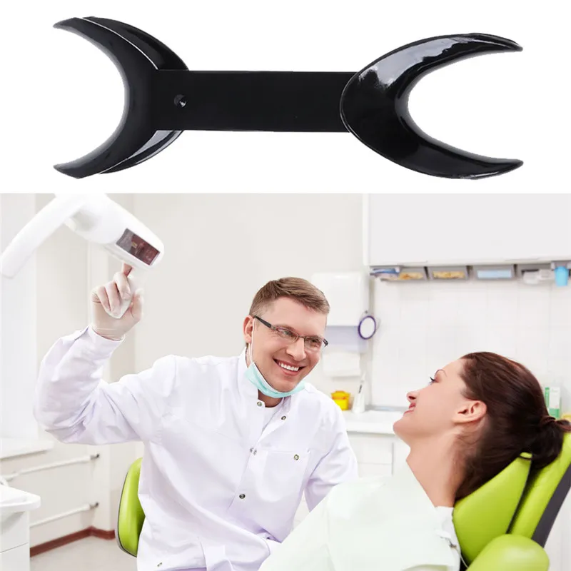 

10PCS Dental Tool T-Shape Intraoral Cheek Lip Retractor Opener Double Head Orthodontic Teeth Mouth Opener Size 145 * 45 * 20mm