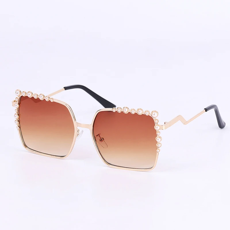 

Imitation Sunglasses Women Driver Fashion Diamond Square Ladies Black Sunglass Luxury Brand Metal Sun Glasses Designer Eyewea
