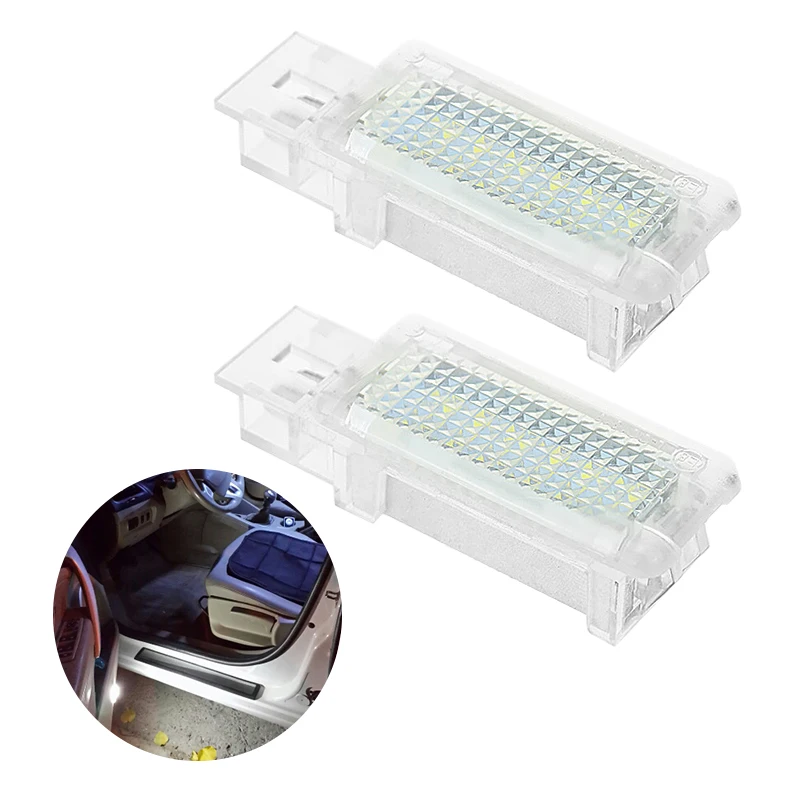 2 шт. светильник ые светодиодные лампы для дверей автомобиля Benz W203 4D 5D W240 R171 R199 W209