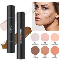 highlight 2 in 1 double head v face contour stick high light shadow concealer pen waterproof and sweatproof long lasting makeup