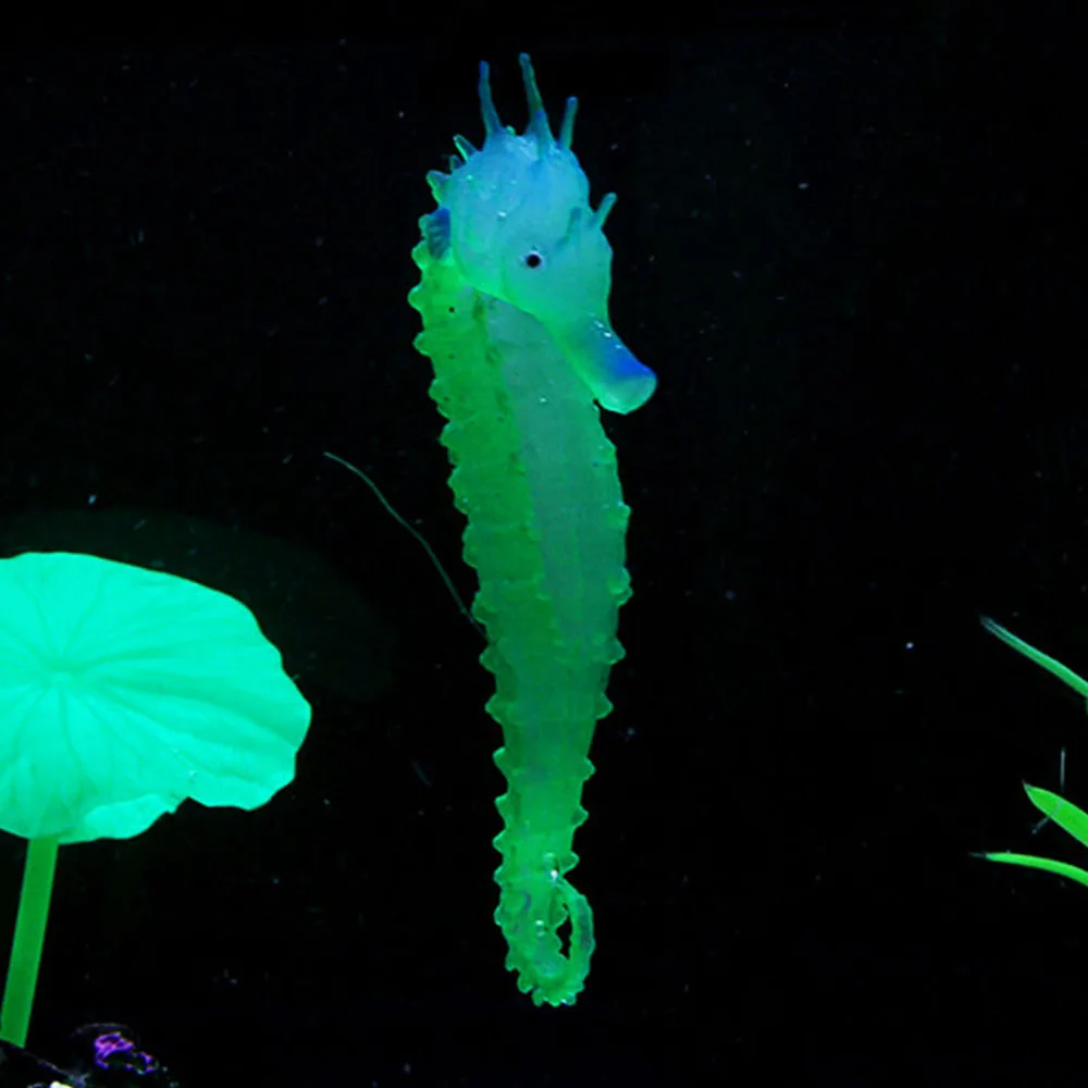 1 комплект украшения для аквариума светящаяся искусственная маленькая морская