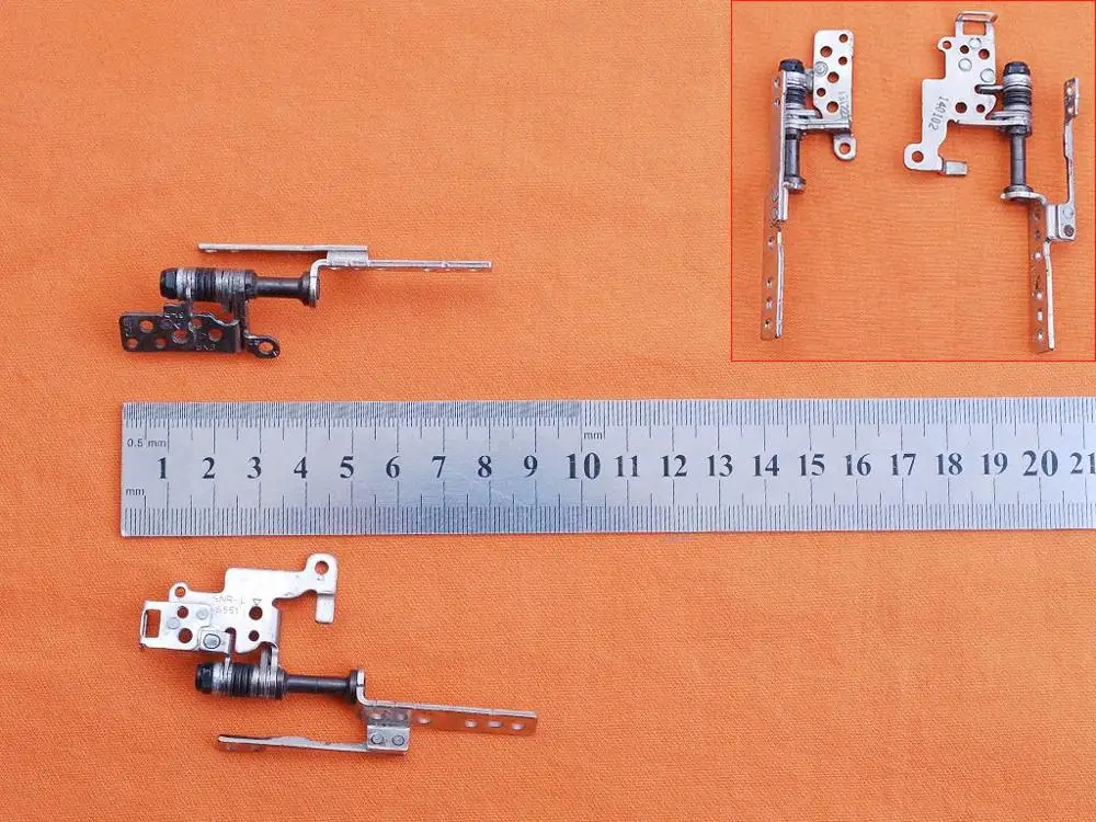 

New Laptop Hinge for ASUS S551LA-1A PN:S551-R Replacement Repair Original Notebook Left+Right LCD Screen Hinges