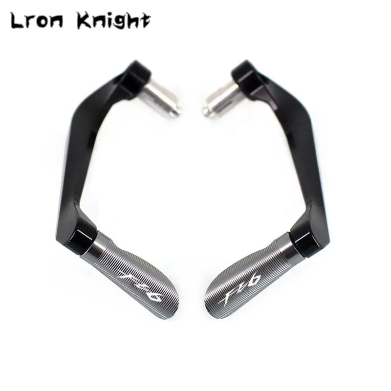 FZ6 Titanium Для YAMAHA FZ1 FZ6 FZ8 FAZER FZ1N FZ6S FZ6N мотоцикл 7/" 22 мм CNC Руль управления для мотоциклов защита Тормозная система сцепления Рычаги защита - Цвет: FZ6 Titanium