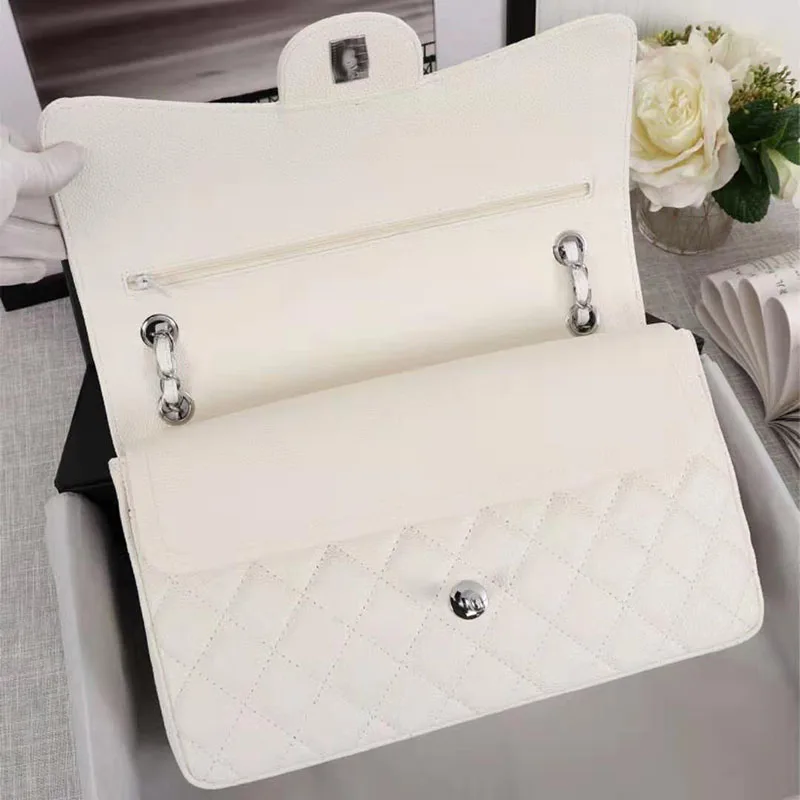 Luxury Handbag Bag For Women Genuine Leather Shoulder Bags Top Quality Fashion Design Lady's Crossbody Quilted Flap Bag Purse