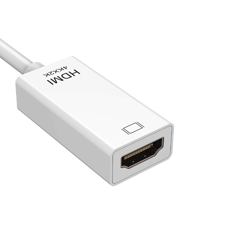 Мини DP мужчин и женщин HDMI кабель конвертер 4 к * 2 Thunderbolt Mini DisplayPort адаптер Шнур для