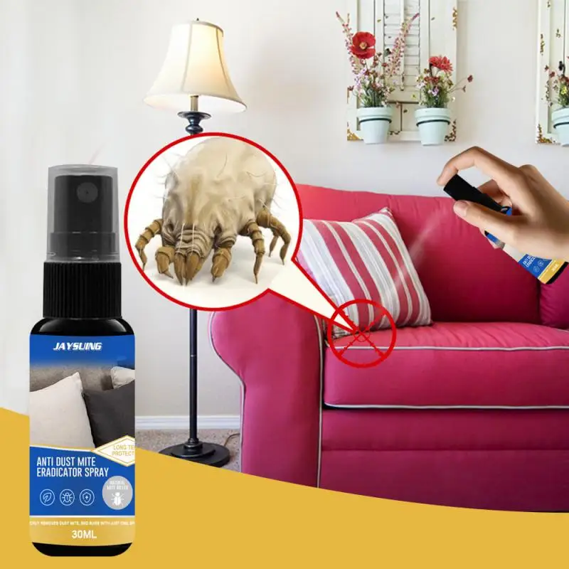 Семейный практичный бутилированный спрей для пыли и клещей|Скребки| |