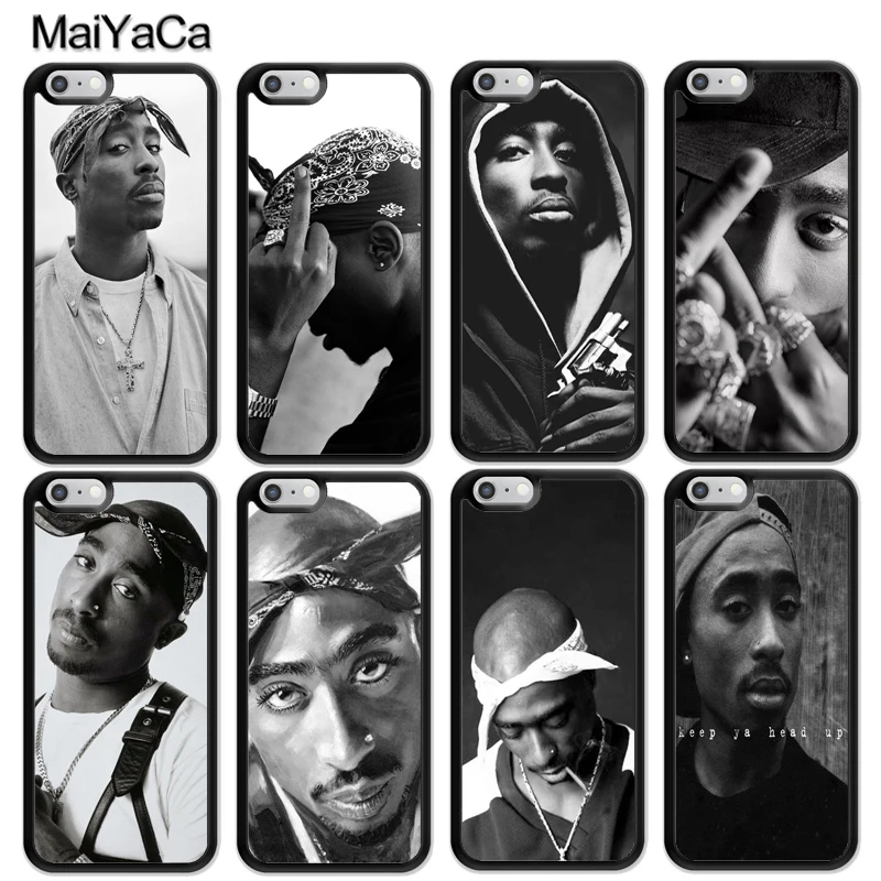 

2pac Tupac Shakur Rap Rapper Phone Case For iPhone 13 12 14 Pro Max mini 11 14 Pro Max XS X XR 6S 7 8 Plus SE 2020 Coque