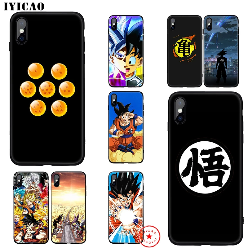 IYICAO Dragon Ball Z Супер мягкий чехол для iphone 11 Pro Xr Xs Max 6 6s 7 8 Plus 5 5S Se силиконовый TPU |