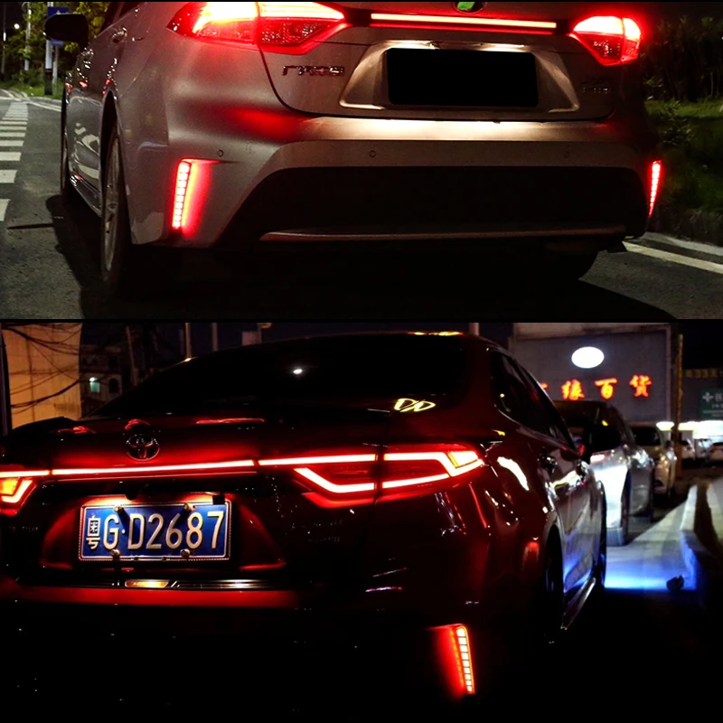 IJDM заднего бампера светильник для Защитные чехлы сидений сшитые специально Toyota