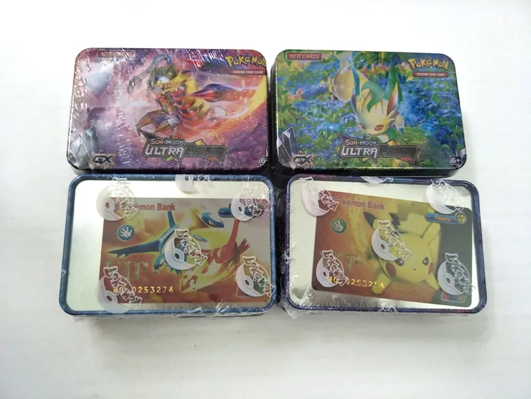 42 шт./компл. железный ящик Pokemon TAKARA TOMY боевые игрушки хобби Коллекционные вещи игра Коллекция аниме-открытки для детей