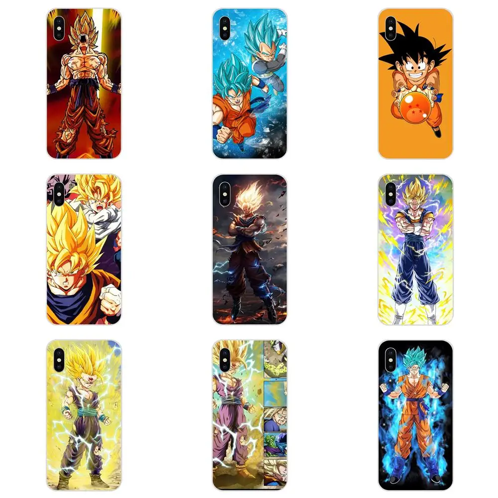 Dragon Ball Goku для Xiao mi 3 4 4C 4i 5 5s 5X6 6X8 SE Pro Lite A1 Max x 2 Note Мягкий Модный чехол|Чехлы-накладки|