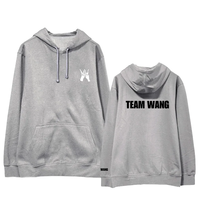 Флисовыйтонкий пуловер с принтом Kpop got7 jackson team wang, толстовки унисекс на осень и зиму (art.: 3a366d78e93) - 3a366d78e93