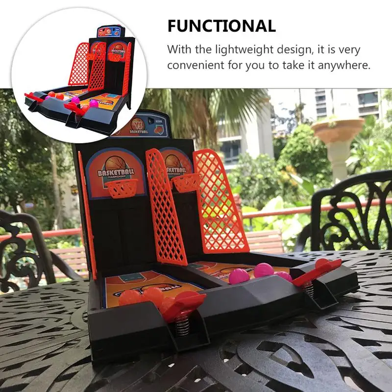 

1 Set Basketball Shooting Game Toy Double People Desktop Sport Game Toy