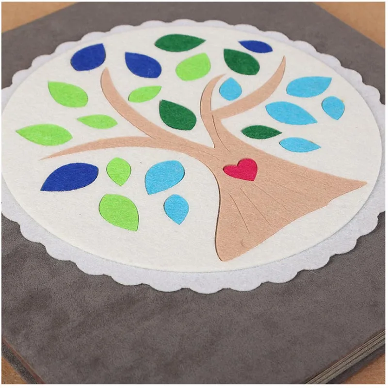 

18 Inch Flannel Sticky Type Photo Album Cartoon Children'S Scrapbook Large Capacity DIY Gifts Memory Book Baby Picture Storage