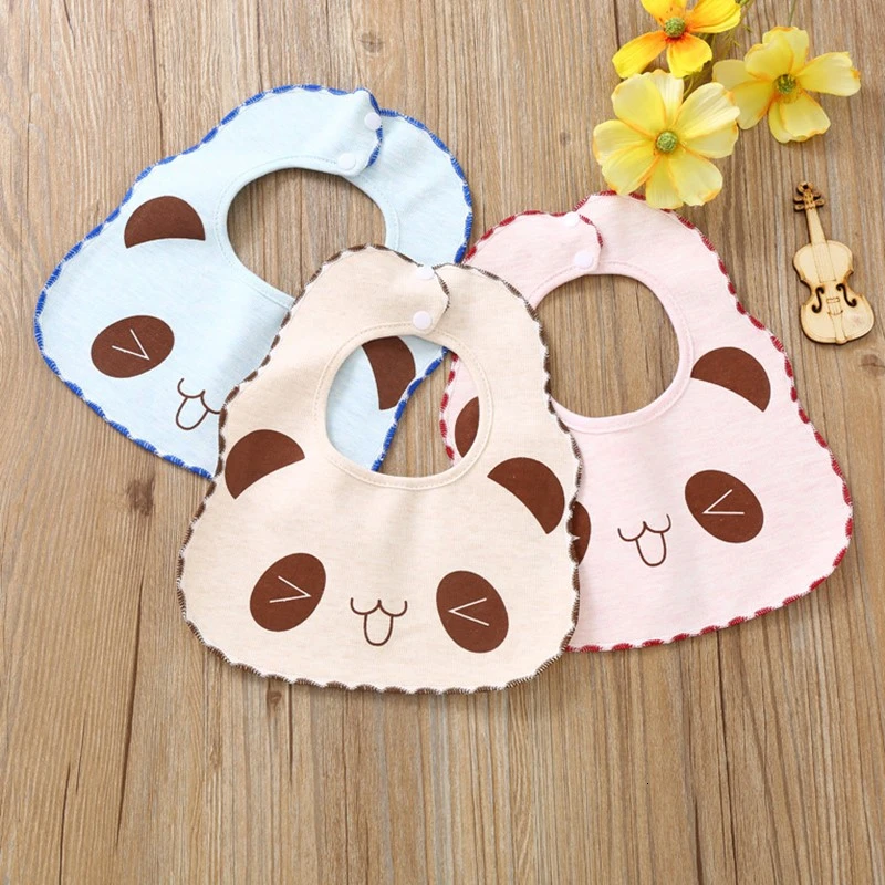

Baby Scarf Bibs Bandana Bib Lovely Cotton Waterproof Round Soft Burp Cloth Cartoon Cute Infants Feeding Newborn Stuff Toddler