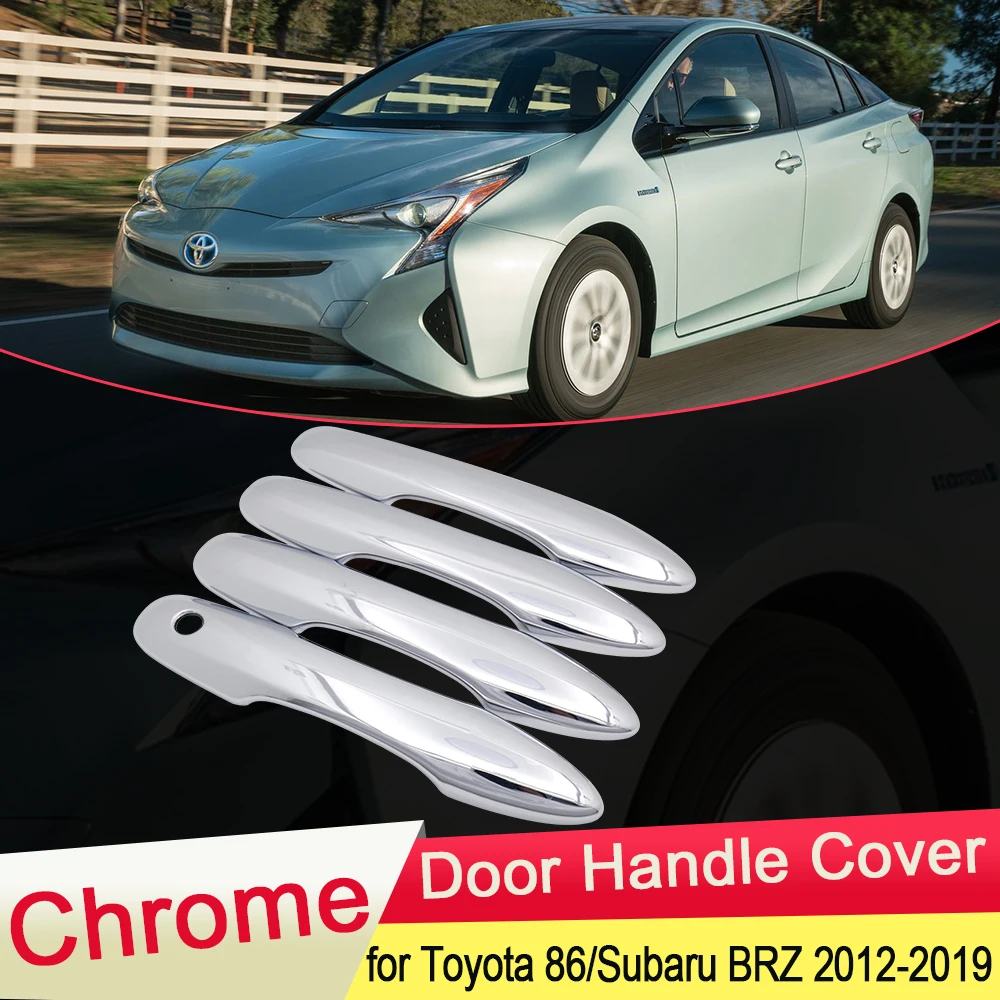 Для Toyota Prius 50 XW50 2016 2017 2018 2019 MK4 хромированная крышка дверной ручки внешняя отделка