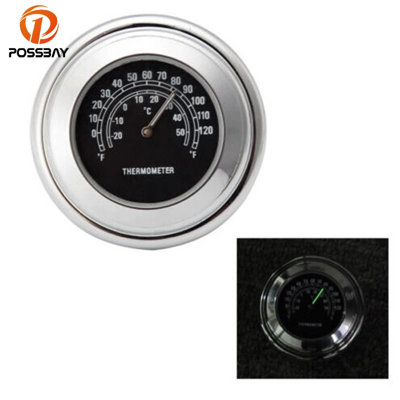 POSSBAY 7/8 'ɱ'' Универсальный мотоциклетный руль крепление циферблата часы