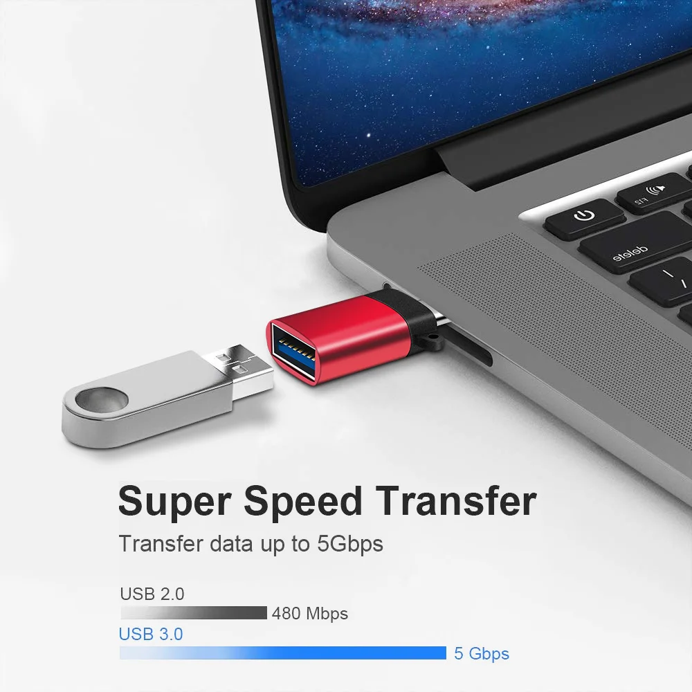 USB Type C OTG Adapter USBC Type-c Converter For macbook pro Xiaomi mi 9 Samsung S10 Huawei P30 Pro oneplus 7 7t USB-C Connector | Мобильные