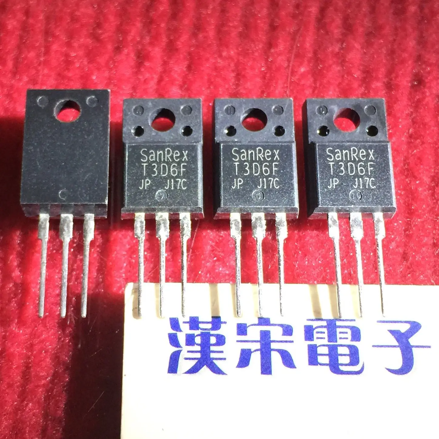 100% новые и оригинальные T3D6F SanRex TO-220F 1 шт./лот | Электроника