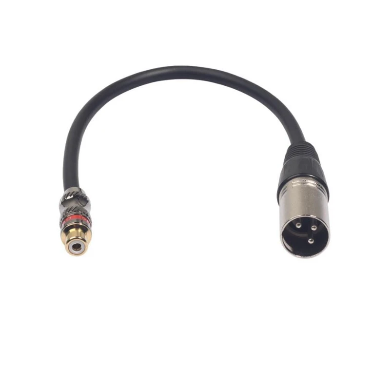 

RCA Женский XLR Сделано в Китае держатель телефона, Micro USB кабель, XLR RCA конвертер аудио адаптер патч сменщик кабеля-30 см