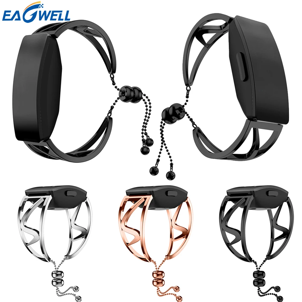 Ремешок из нержавеющей стали для смарт часов Fitbit Inspire HR|Смарт-аксессуары| |