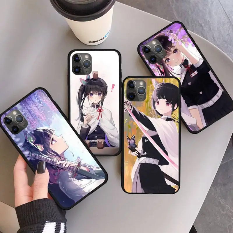 

Demon Slayer Tsuyuri Kanawo Phone Case for iPhone 11 12 mini pro XS MAX 8 7 6 6S Plus X 5S SE 2020 XR