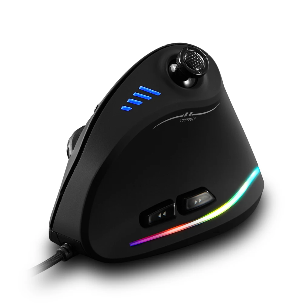 

Zelotes Ergonomic Wired Gaming Mouse 10000 DPI Computer Wired Mouse Gamer With Colorful Backlight RGB lights For PC Laptop