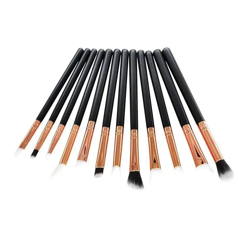 12 шт./компл. профессиональный косметический макияж кисти наборы тональный