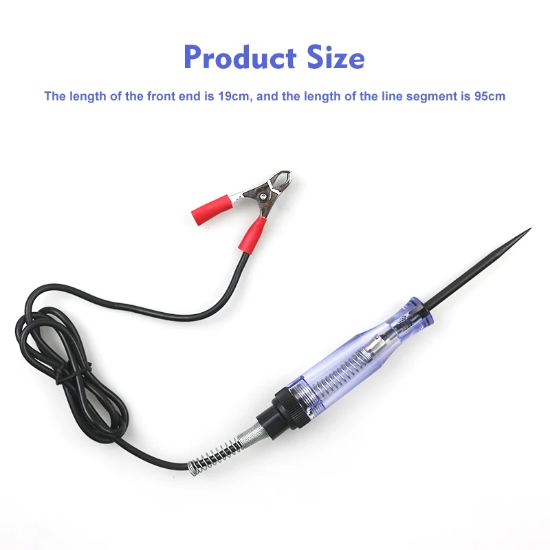 Тестер цепи автомобиля ручка напряжение Электрический авто автомобильный