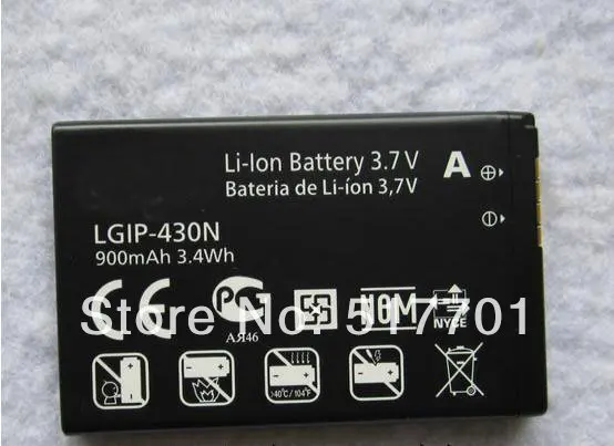 Аккумулятор ALLCCX для LG GS290 T310 T320 T300 TB260 TM300 хорошее качество Лучшая