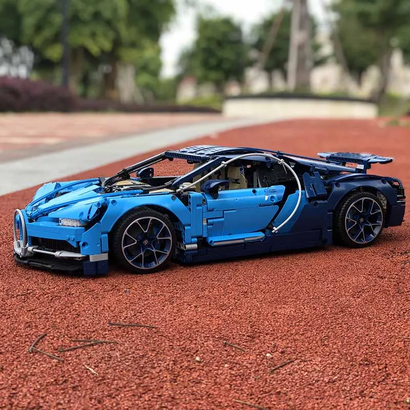 Technic Супер гоночный чугун спортивный автомобиль 20086 Модель Кирпичи DIY