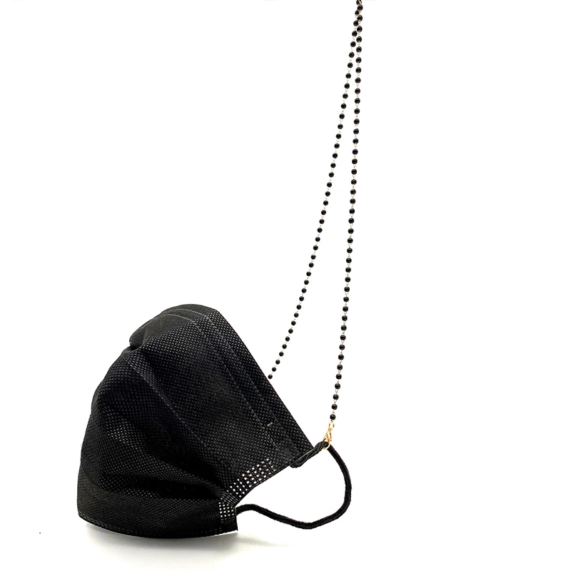 Маска для лица рельсового держателя цепочек на шею в форме ремень Шнура Ожерелье