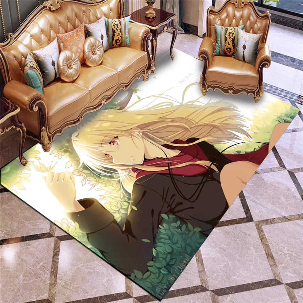 Напольный коврик Sakurasou без домашних животных нескользящий для гостиной аниме |