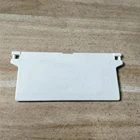 10 шт. Аксессуары для штор, вертикальные шторы, Запасные детали, нижняя часть белого цвета, цепочка для окна, звеньевая вешалка, зеркальные Сменные весы