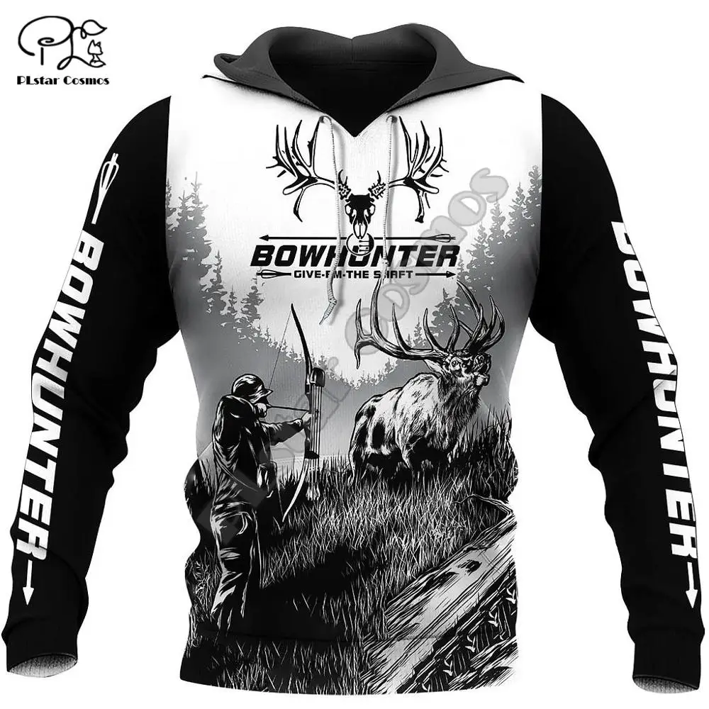 Камуфляжный пуловер PLstar Cosmos с бантом оленем охотничьими животными охотничьи