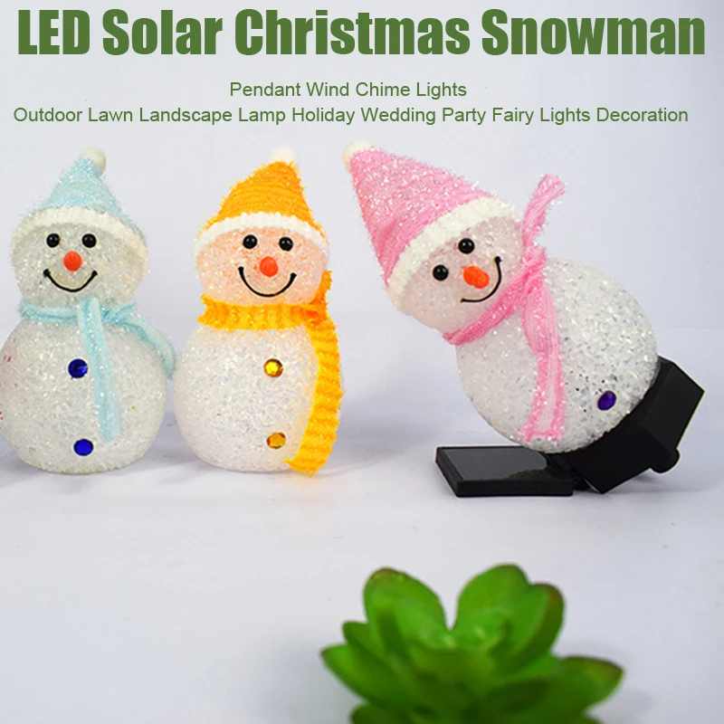 

Рождественская светодиодная подсветка, светящиеся куклы-снеговики, Рождественская елка, подвесное украшение для дома, подарок для детей, Н...