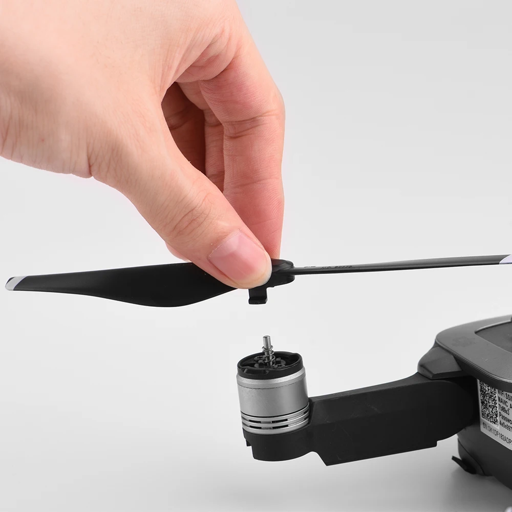 2 пары пропеллеров 5332S Для DJI Mavic Air Drone быстросъемный лопасти прочное крыло