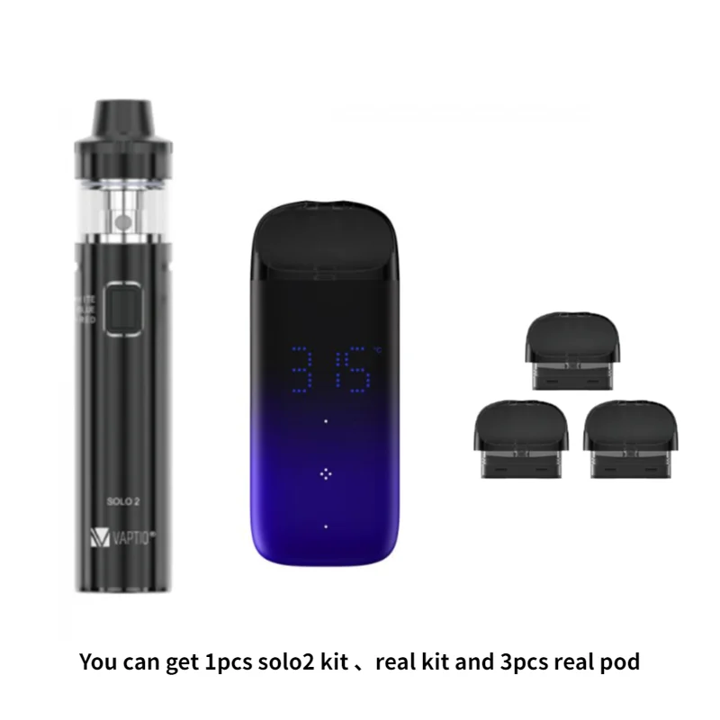 Электронная сигарета Vaptio 13WPod System электронная с аккумулятором 400 мАч | Электроника