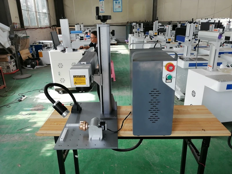 Китайская Фабрика ЧПУ волоконная лазерная маркировочная машина для металла jinan с