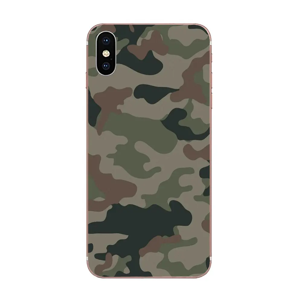 Тонкая джунгли камуфляж текстуры Военная униформа для Huawei NOVA 2 V20 Y3II Y5 Y5II Y6 Y6II Y7 Y9 G8