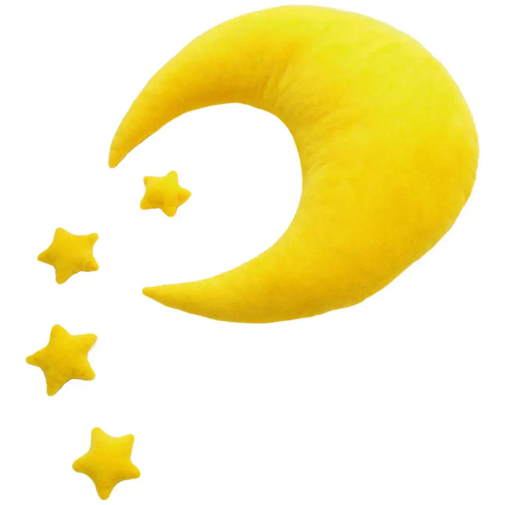 

Newborn Photography Prop Moon Pillow Stars Set Pillow for Infants