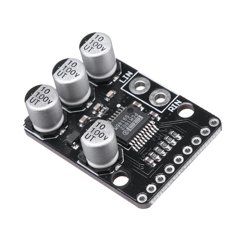 24Bit Pcm1802 o стерео A/D конвертер Adc Декодер Усилитель плеер доска