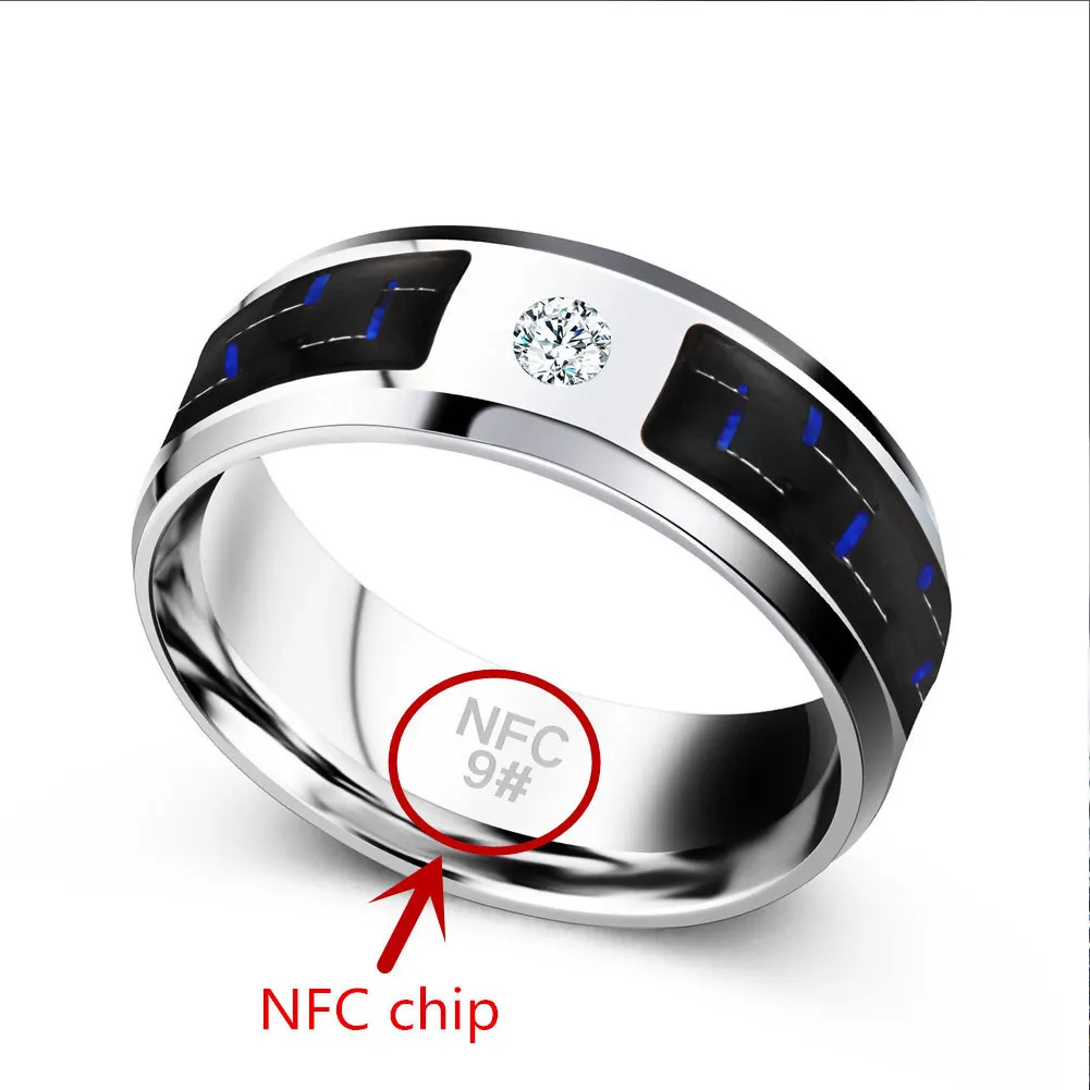 Интеллектуальное кольцо для обмена данными разблокировка экрана NFC Android функция
