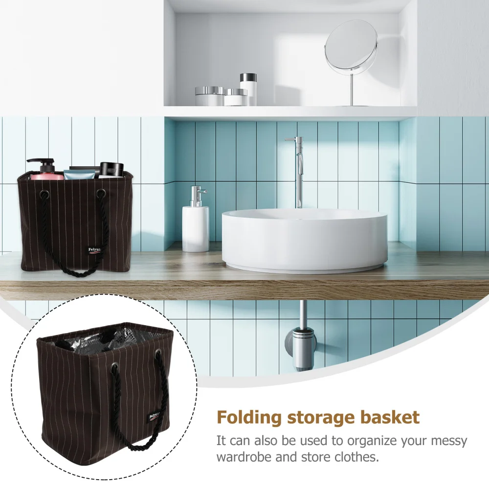 

1 Pc Toiletry Storage Basket Multipurpose Storage Bag Practical Storage Pouch