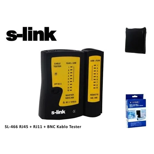 S-Link Sl-470 Rj45 + Usb Cable Tester