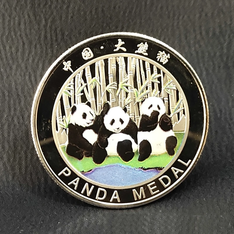 Новые монеты большая панда Baobao китайская Памятная Коллекция Художественный