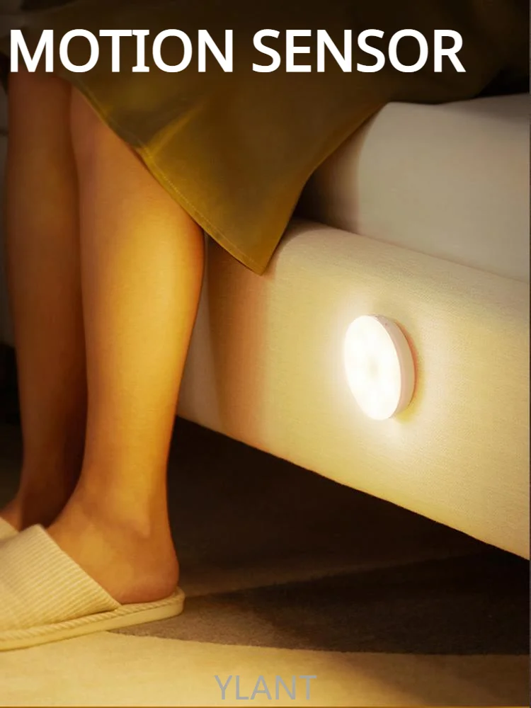 

SWT Motion Sensor Night Lamp Children's Gift USB Charging Bedroom Decoration Led Night Light Bedroom Decor Night Lights