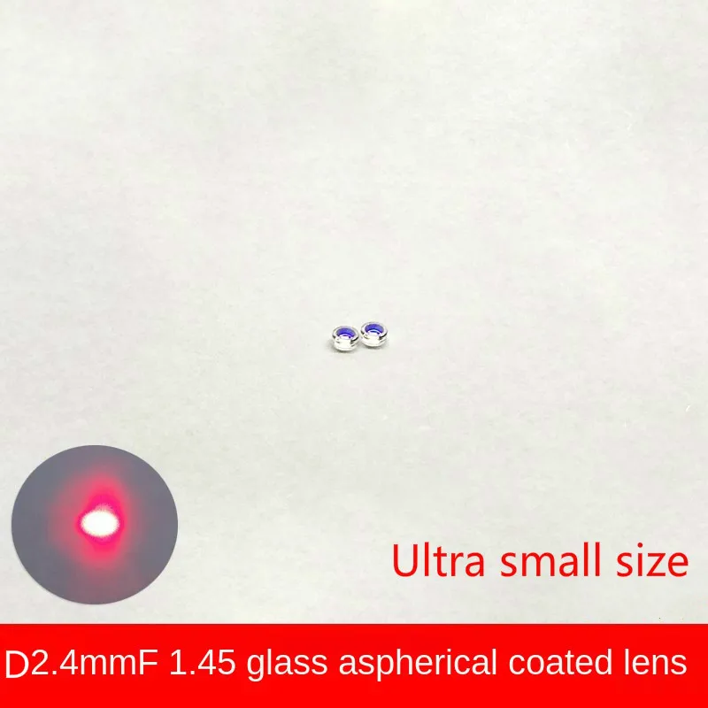 

D2.4 Focal Length 1.45 Laser Module Glass Aspherical Collimation Coating Optical Lens Focusing Lenses Emission Tube